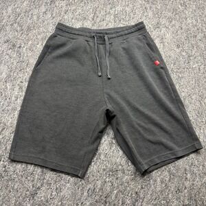 Dream USA Mens Sweat Shorts Charcoal Gray Fleece Lounge‎ Gym Shorts Size Large